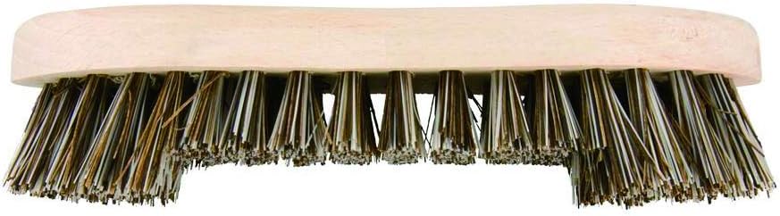Elliott Natural Bassine Fibre FSC Certified Hand Scrubbing Brush with Stiff Bristles – Heavy Duty, Ideal for Outdoor use, Workshops, Warehouses and Gardening