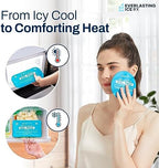Reusable Hot and Cold Gel Ice Packs for Injuries - 7 Pack Variety Gel Ice Pack Set - Hot and Cold Therapy Solution for Injuries, Cold Packs for Pain Relief - Ice Packs for Injuries Reusable