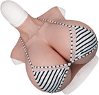 EQAIWUJIE Silicone Breastplate For Crossdresser Huge breast forms Drag Queen cosplay
