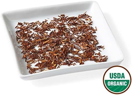 Golden Moon Tea Rooibos Tea - Organic Herbal Tea - Caffeine-Free - Loose, Non-GMO - Travel Tin (30 Servings)