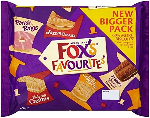 Fox's Favourties Assorted Biscuits - 400g
