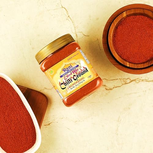 Rani Extra Hot Chilli Powder Indian Spice 16oz (1lb) 454g PET Jar ~ All Natural | No Color added | Gluten Friendly | Vegan | NON-GMO | No Salt or fillers