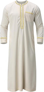 Muslim Clothes For Men Islamic Clothing Umrah Arabic Thobe Kaftan