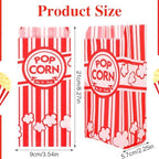 600 Pcs Popcorn Bags, 1 Oz Popcorn Bag Individual Servings Bulk for Pop Corn Machine Supplies Movie Nights Cinema Mothers Day Gifts Carnival Party