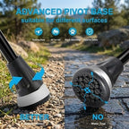 Crutches for Adults (x2) - Lightweight Adjustable Height Axillary Crutch with Comfortable Underarm Pads Non Slip Rubber Tips Premium Aluminum Walking Support for Seniors Injury Recovery Mobility Aid