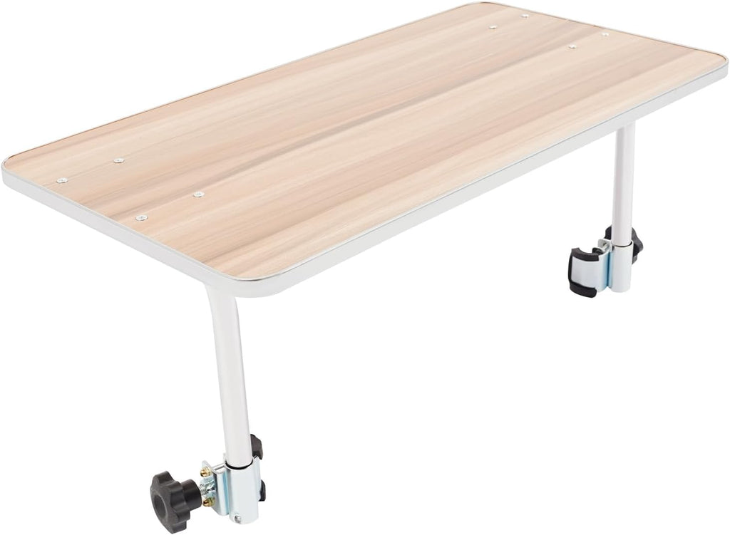 Universal Wood Wheelchair Tray, Removable Wheelchair Lap Tray, Detachable Wooden Wheelchairs Table for Eating, Reading, Resting