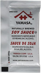 Yamasa, Soy Sauce, Full Flavor Japanese Brewed Soy Sauce Packets, 500 5.5ml Individual Portion Packs