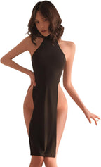 Sexy Lingerie for Women Backless Babydoll Lingerie Dress Nightgown Chemise One Piece Fits S-L Size