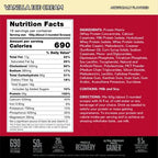 BSN TRUE-MASS Weight Gainer, Mass Gainer Protein Powder, Post Workout Muscle Recovery Powder, Muscle Gainer, 2:1 Carbs to Protein Ratio, Vanilla Ice Cream, 5.82 Pound, 16 Servings
