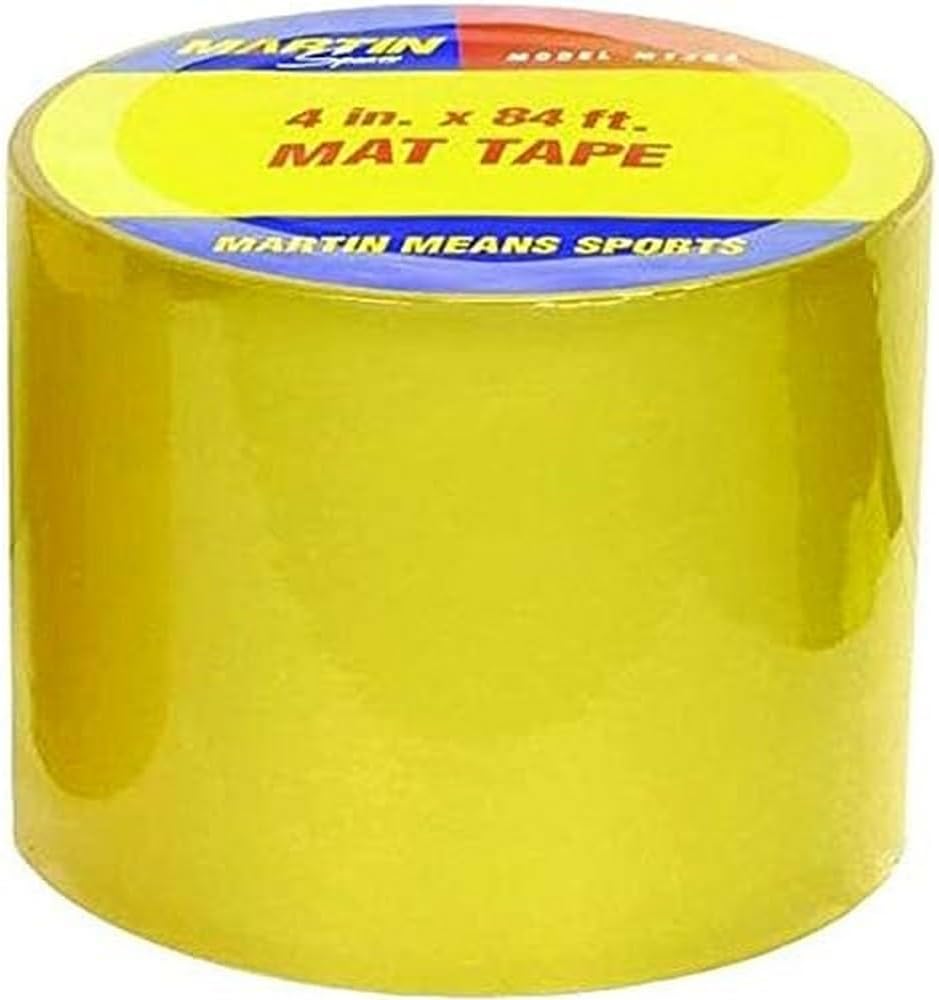 Martin Sports Heavy Gauge Mat Tape, 4" Wide
