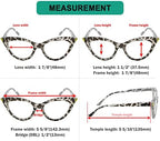 Eyekepper 4 Pack Small Reading Glasses for Women Cat-eye Style Ladies Readers +1.75