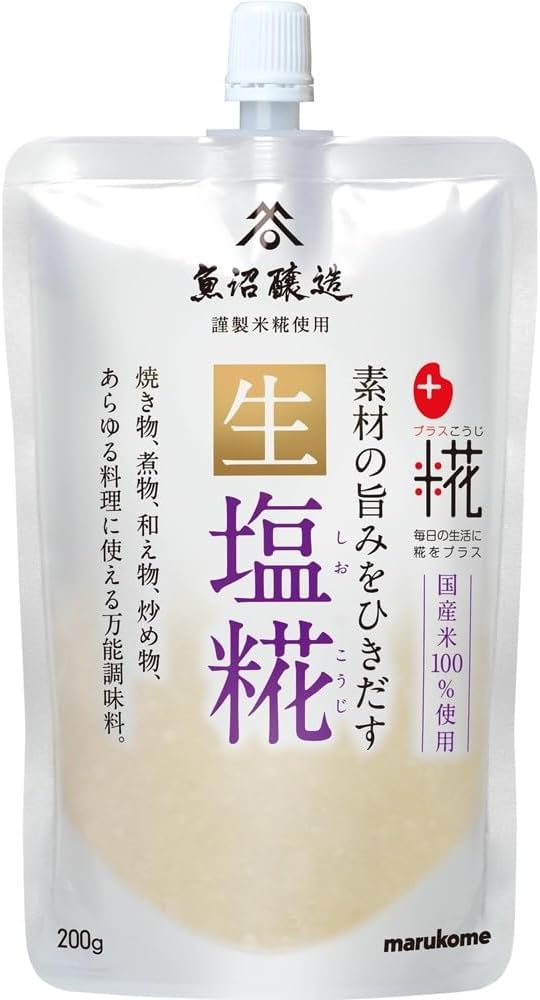 Nama Shio Koji - Rice-malt Seasoning, 7.05oz by Marukome