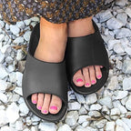 Pure Stride Therapeutic Slides, Orthotic Sandals for Plantar Fasciitis, Metatarsal and Heel Spurs, for Pain Relief and Arch Support of Feet