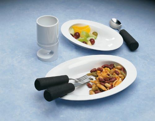 NRS Healthcare Manoy Sloped Plate - Large