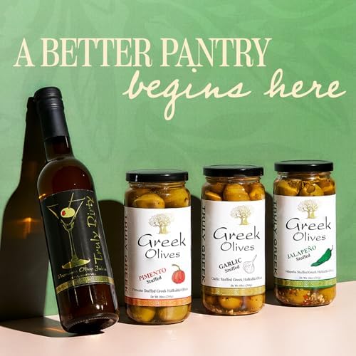 TRULY GREEK Flavors of Greece Gift Box - Premium 0.2 Athenolia Single Varietal Extra Virgin Olive Oil & Honey Balsamic Vinegar, Cold Press Greek Olive Oil - Low Acidity, High Polyphenols Gourmet Mediterranean Gift Set