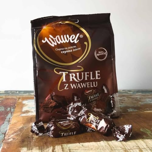 Wawel Trufle w Czekoladzie - Chocolate Truffles 9.88 Ounce Bag