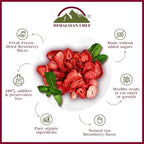 Himalayan Chef Freeze-Dried Strawberry 10g | Organic Drieds Fruit Snacks, Healthy Fruits Snack for Kids & Adults, Freeze-Dried Fruit for On-the-Go
