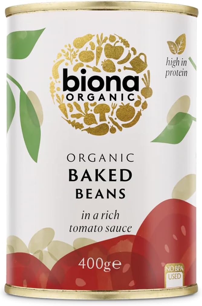 Biona Organic - Canned Baked Beans in Tomato Sauce - 400g