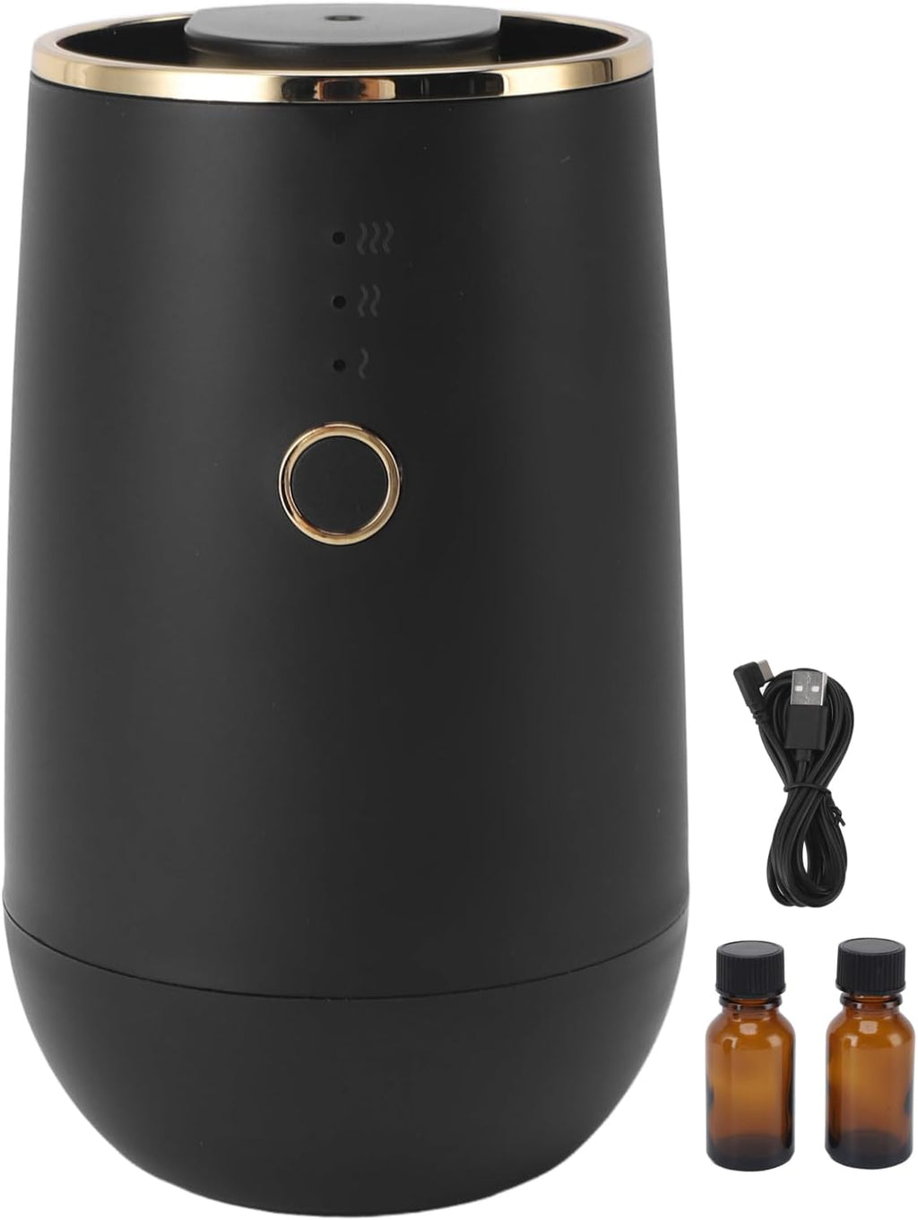 Car Aroma Diffuser,Car Diffuser Humidifier USB Aromatherapy Essential Oil Diffuser Car Air Freshener Diffuser for Vehicle Home Office Bedroom (Black)