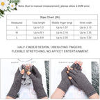 Arthritis Gloves - Compression Fingerless Joint Pain Relief Hand Mitten Warmth Carpal Tunnel Glove for Women Men
