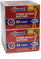 Diamond Strike on Box Matches 10 32 Count (320 Matches Total)