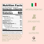Gusta Sun-Dried Tomato Pate - Made in Italy Dip or Spread - Paste of Sundried Tomatoes in Jar with Extra Virgin Olive Oil - Non-GMO, All Natural - Perfect for Tomato Pesto - 6.35oz Glass Jar