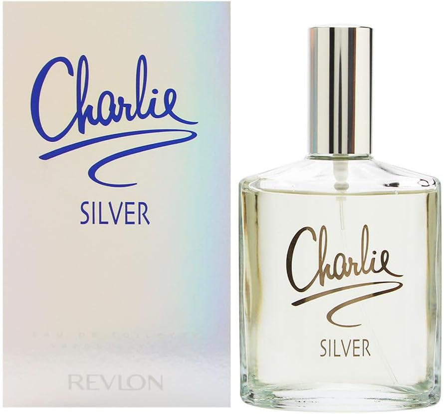 Charlie Silver by Revlon for WomenEau De Toilette Spray, 3.4 Ounce