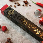 ‘Roma’ Strong Espresso for Nespresso | 100 Bold Aluminum Capsules | Extra Dark and Intense Italian Flavor | 100% Nespresso Compatible Pods