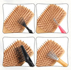 Comb and Brush Cleaner Tool Set, 5-Piece Comb Cleaner Set - Hair Brush Cleaner Rake, Comb Cleaning Brush, Maintenance Hair Comb for Home and Salon Use Removing Hair Dust