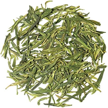 GOARTEA Bai Cha Long Jing Green Tea - 50g / 1.76oz Spring Anji Baicha Longjing - White Dragon Well Chinese Green Tea Loose Leaf