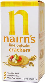 Nairns Fine Milled Oat Cakes 218g (Pack of 6)