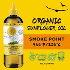 BELLA DEL SOL Organic Sunflower Oil Squeezable, 750 ML
