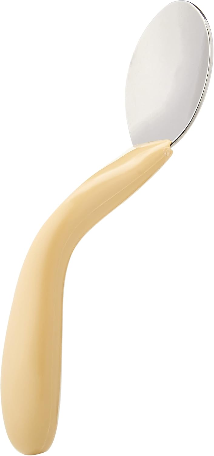 Caring Cutlery Right Handed Angled Spoon for People with Handicap