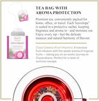 Ronnefeldt Teavelope Copa Cabana – Fruit Tea with Hibiscus and Tropical Citrus Notes – 25 Tea Bags – Caffeine Free Individually Wrapped