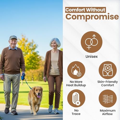 Waterproof Pull-On Unisex Incontinence Cover Pant. Cool-Soft-Light-Durable-Leakproof-Washable Nylon. No Heat Like Plastic Or Vinyl Pant. Wear with Diaper, Guard Or Pad. Protects Clothing & Mattress.