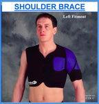 Proline Single Shoulder Brace - Black - Large/X.Large-Right Hand