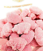 SweetGourmet Sour Strawberry Piglets | Mini Pigs Gummi Candy | 1 Pound