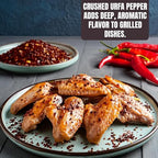 Urfa Pepper (ISOT) – 3 oz Premium Biber Pepper Chili Flakes | Smoky Sweet Pul Biber Isot Spice | Non-GMO, Traditional Spice Refill from Turkey