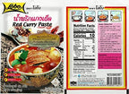 Lobo Variety Curry Paste (Red, Green, Yellow, Masaman, Panang Curry Paste - One of Each, 5 Total)