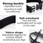 Wearable Exoskeleton Walking Device, Adjustable Waist and Leg Circumference Walking Assistance Devices, Walking Assistance Devices with Weak/Medium/Strong Three-Speed for Climb Steps(Left+Right)