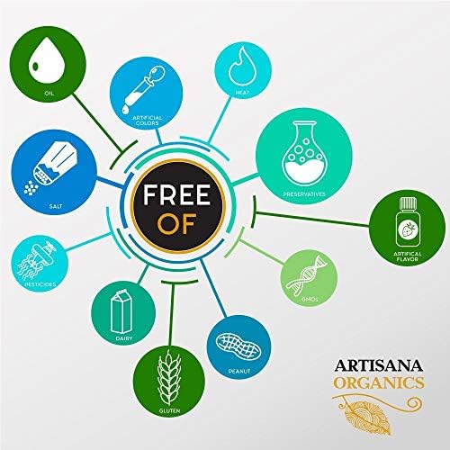 Artisana Organics Raw Tahini Sesame Seed Butter, 8 lbs - Bulk Tahini Sesame Butter, Just One Ingredient, Unroasted, Vegan, Paleo, and Keto Friendly