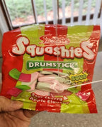 Swizzels Drumstick Squashies Sour Cherry and Apple Flavour, 120g