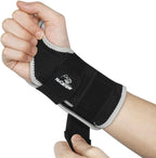 NuCamper Wrist Brace for Carpal Tunnel Relief, Adjustable Wrist Support Splint Hand Brace for Men Women, Wrist Stabilizer Night Support for Pain Relief,Tendinitis,Arthritis(Right Hand, S/M)