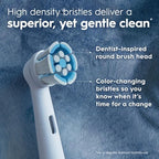 Oral-B iO Ultimate Clean Replacement Brush Heads, 5 Count, 4 Ultimate Clean + 1 Gum & Sensitive White