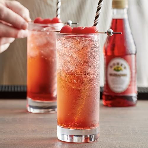 Rose’s Sweetened Grenadine Syrup 1 Liter Bottle | Perfect for Cocktails, Beverages, and Mixers