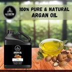 Naturevibe Botanicals Argan Oil 32 Fl oz – Cold Pressed, Unrefined, Pure Moroccan Argan Oil for Hair, Skin, Face & Massage – Natural Carrier Oil for DIY Beauty & Aromatherapy