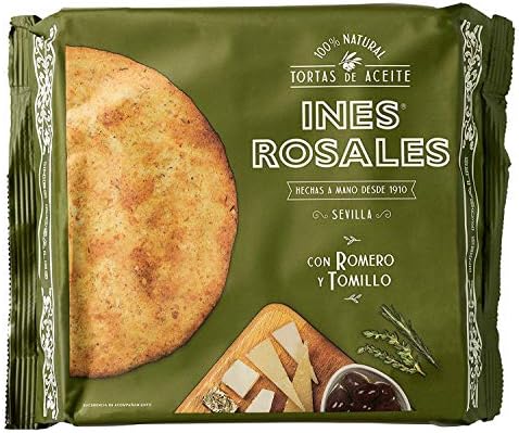 Ines Rosales, Tortas Rosemary, 6.34 Ounce