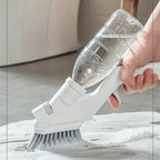 1Set Pot-Brushing Artifact Kitchen Cleaning Brush Multifunctional Long Handle Brush Dish Sponge Automatic Liquid Adding Device