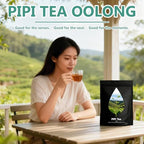 Pipi Tea Oolong,Pipi Oolong Tea, Extra Value 4g*25 Bags Selected Tea Leaves, Cortisol & Calming Tea for Stress Relief, Vegan, Non-GMO (1)
