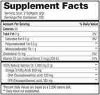 Omega-3 Wild Alaskan Salmon Oil 1000mg Softgels - Omega 3, Wild Alaskan Fish Oil, Softgels, Salmon Oil for Humans - 210 Count (Pack of 1)